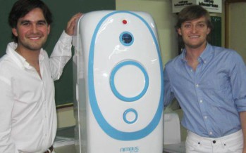 2 Argentinos diseñaron un lavarropas que funciona sin agua