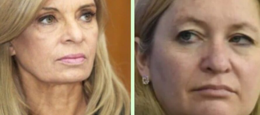 Diferencias entre las dos vicegobernadoras de Mendoza, una inauguro un edificio nuevo, la otra limpió las piedras pintadas en Potrerillos