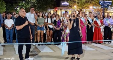 Quedó inaugurada la remodelación de la calle Pueyrredón